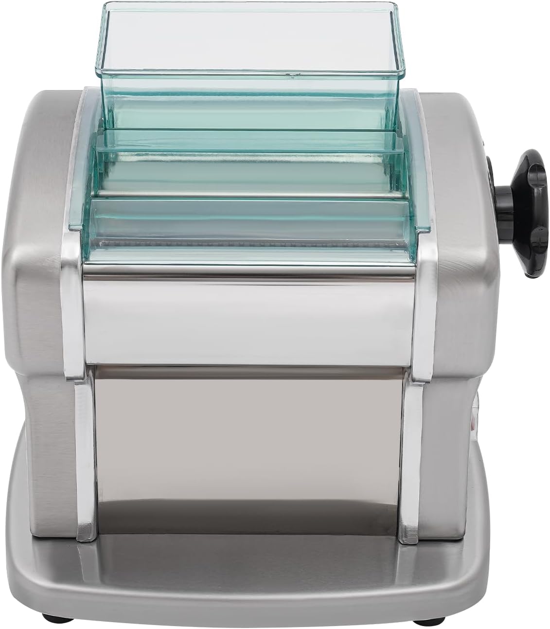 Electric Pasta Maker Machine, Automatic Noodle Machine with 9 Thickness Settings, Stainless Steel Blade, 135W H396311