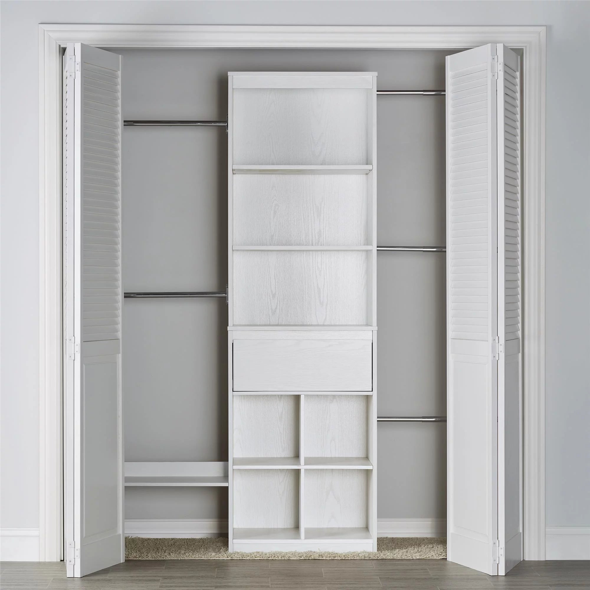 Grow with Me Closet, White A70316