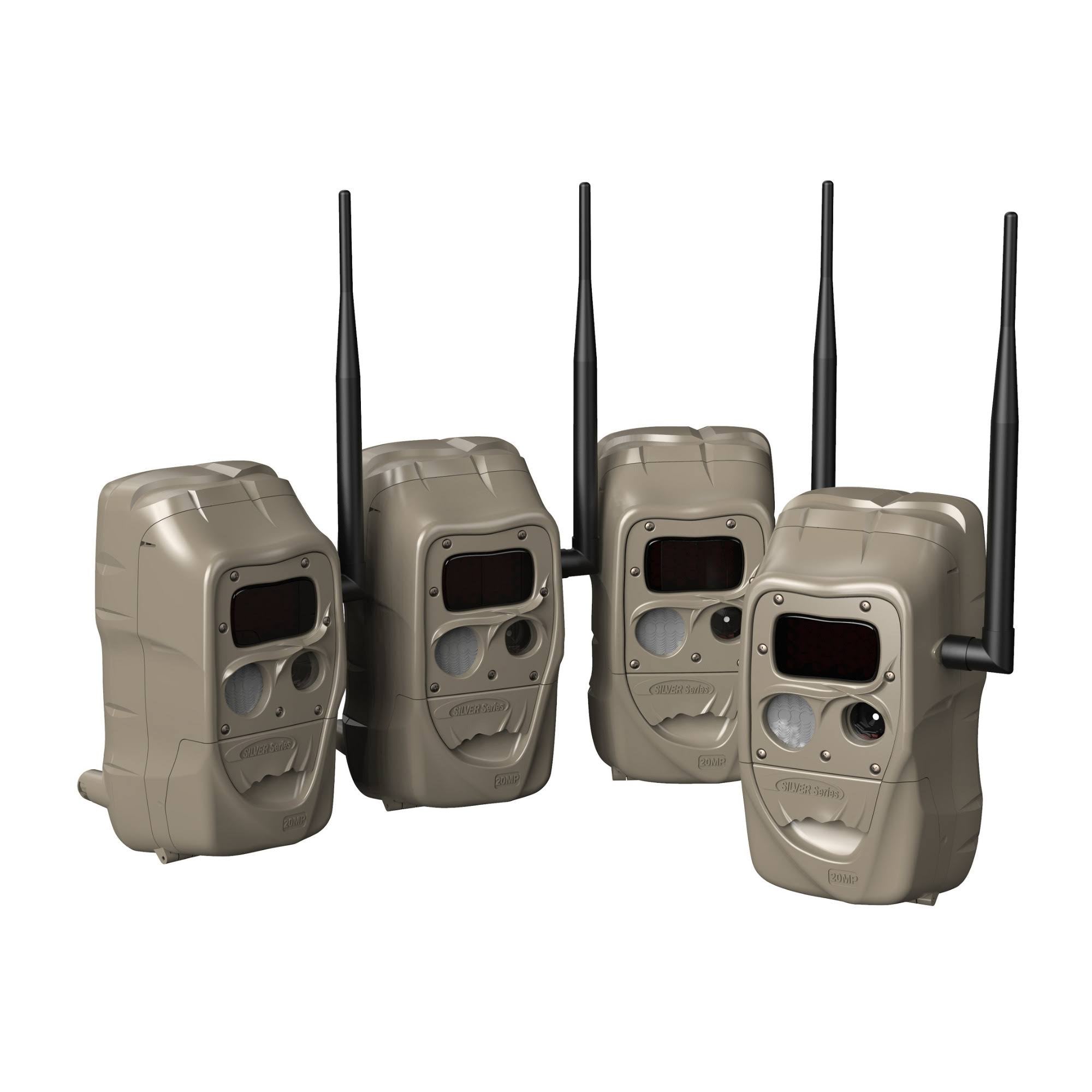 Cuddeback CuddeLink Black Flash Trail Camera - 4 Pack