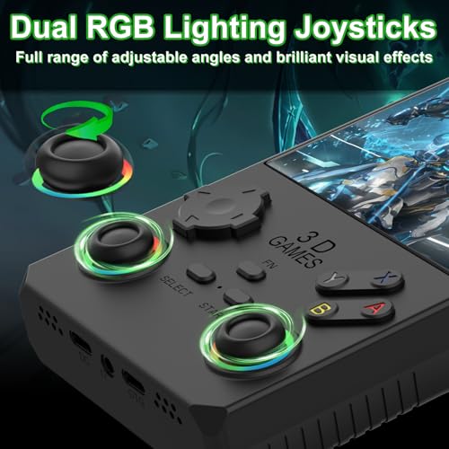 Handheld Game Console 4.0 Inch IPS Screen Retro Portable Arcade Y95927