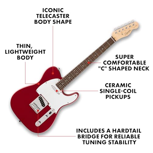 Telecaster Electric Guitar for Beginners, Sea Foam Green U77216