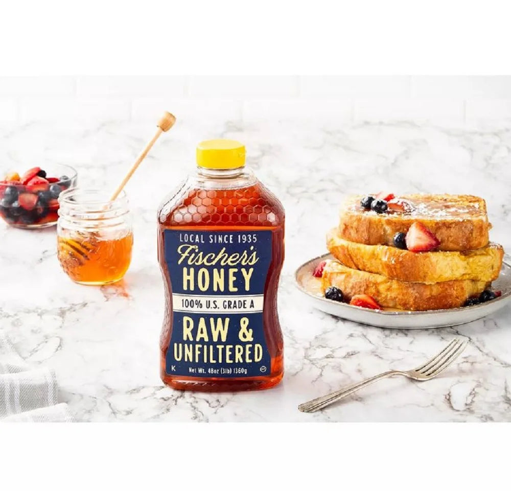 Raw Honey Unfiltered 48 oz H6577