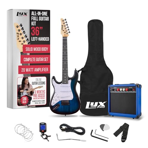 3/4 Size Electric Guitar Kit for Kids with Amp and Accessories V60944