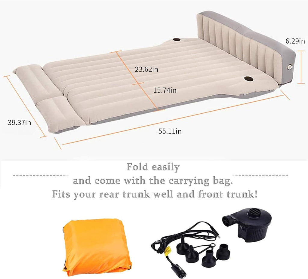 Inflatable Air Mattress Bed for Car Camping V72041