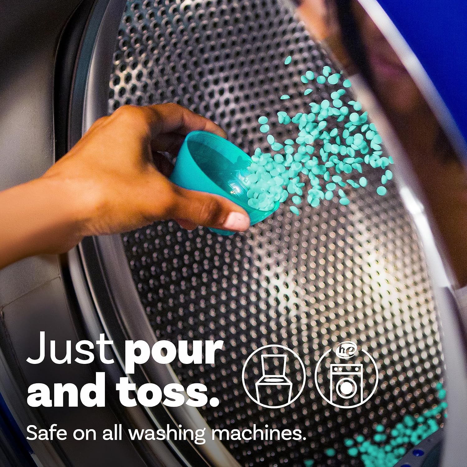 In-Wash Laundry Scent Booster Beads, Fresh, 30.1 oz T318