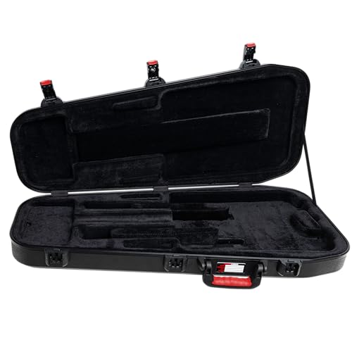 Molded Flight Case for Strat/Tele Style Electric Guitars with TSA Locking Latch U665