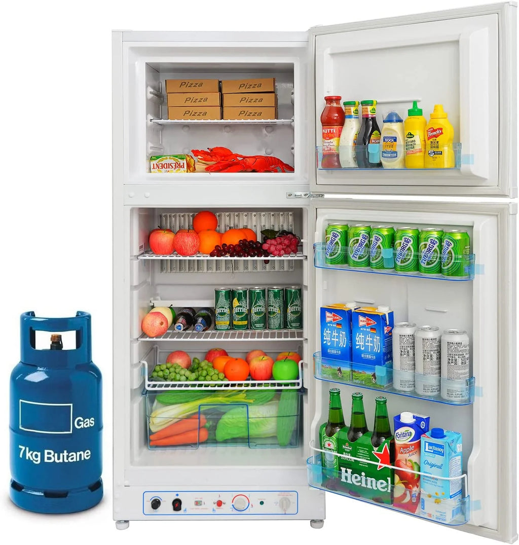 6.5 Cu ft Propane Refrigerator for RV Camper Cabin Home M40166