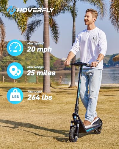 Electric Scooter for Adults, 20Mph Top Speed, 500W Motor, Foldable Commuting Y6991