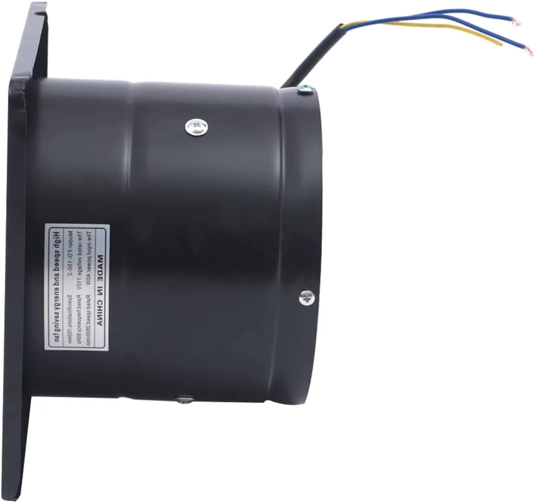 Metal Axial Exhaust Fan Wall Mounted Kitchen Ventilation I884