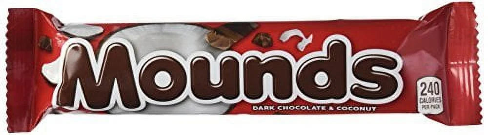Dark Chocolate Coconut Candy Bars, 1.75 oz, 36-Pack B316