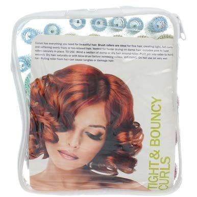 Curl & Body Brush Rollers, 36 Pieces D98317