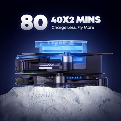 Drone with 8K Camera for Adults, 3-Axis Gimbal, 80min Flight Time A151759