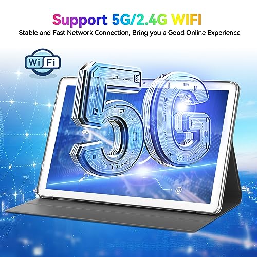 Android 13 Tablet, 10.1 inch, 128GB, 8000mAh Battery, Keyboard Included Z101267