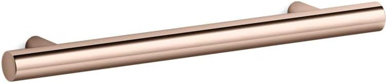 Kohler K-25498-BGD Purist 5 Drawer Pull Plumbing Fixture, Vibrant Moderne Brushed Gold