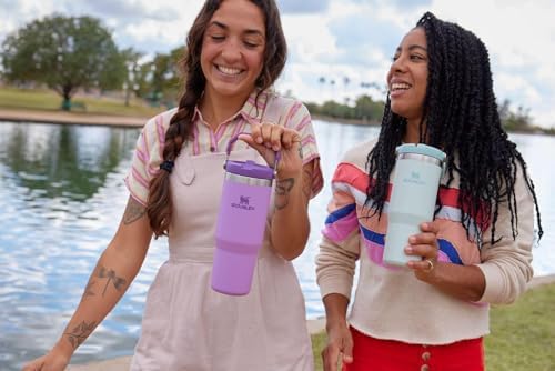 Stainless Steel Tumbler with Straw, Vacuum Insulated Water Bottle T393