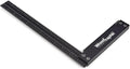 Woodraphic Signature Precision Square in Tool 12-inch Guaranteed T Speed Measurements Ruler for Measuring and Marking Woodworking Carpenters - Aluminum Steel Framing Professional Carpentry Use