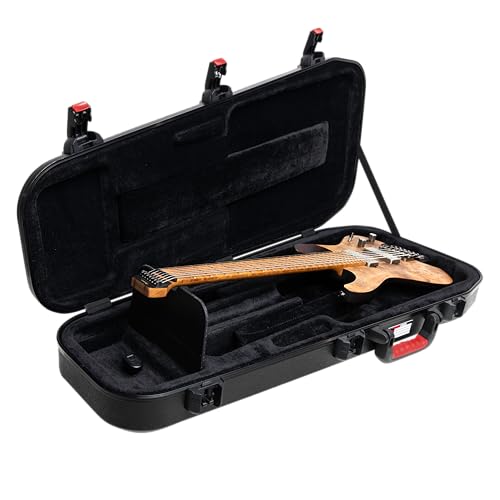 Molded Flight Case for Strat/Tele Style Electric Guitars with TSA Locking Latch U665
