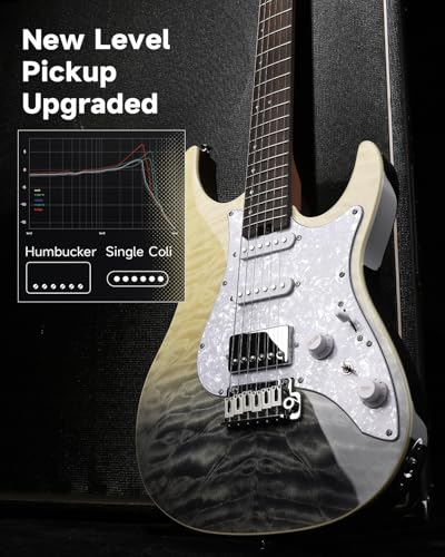 Electric Guitar with Poplar Body, Laurel Fretboard, Tremolo Bridge V5893