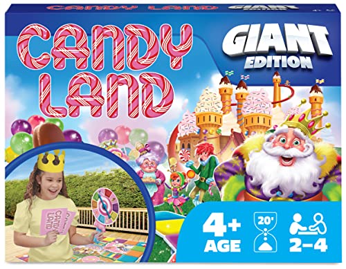 Giant Edition Family Board Game with Oversized Gameboard Cards Spinner U7841