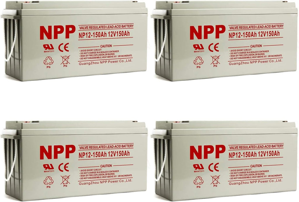 12V 100Ah AGM Rechargeable Battery, Deep Cycle for RV, Marine, and Off-Grid P98068