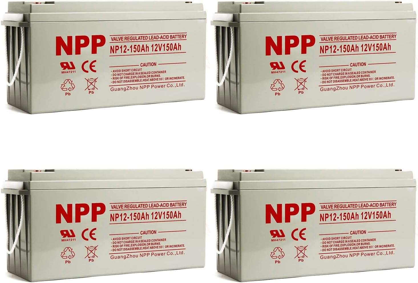 12V 100Ah AGM Rechargeable Battery, Deep Cycle for RV, Marine, and Off-Grid P98068