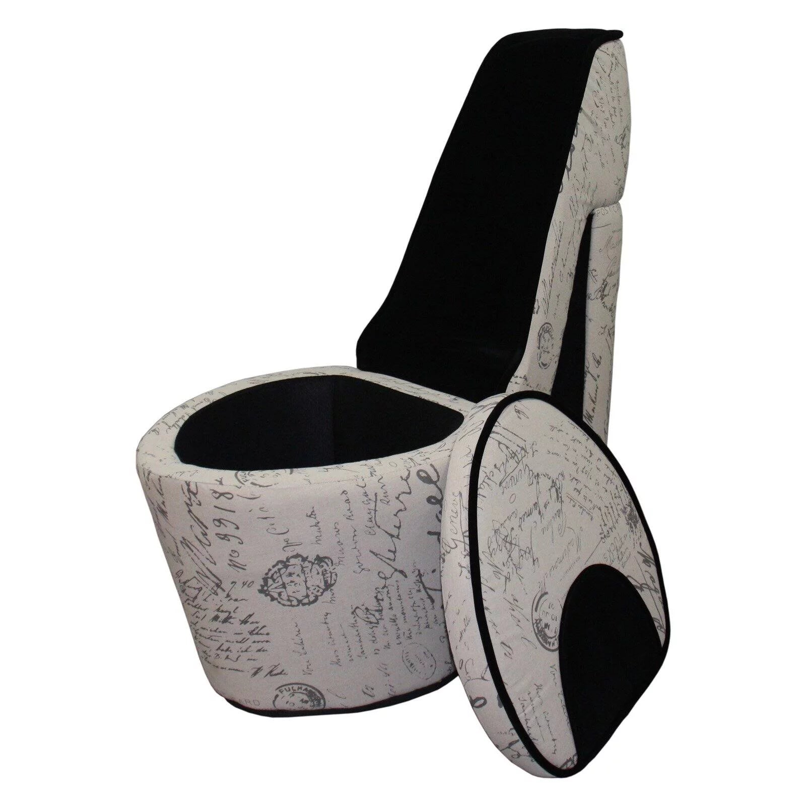 High Heel Shoe Storage Chair V4582