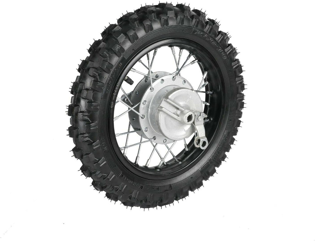 10" Rear Wheel Tire Assembly for 50-110cc Dirt Pit Bike D969