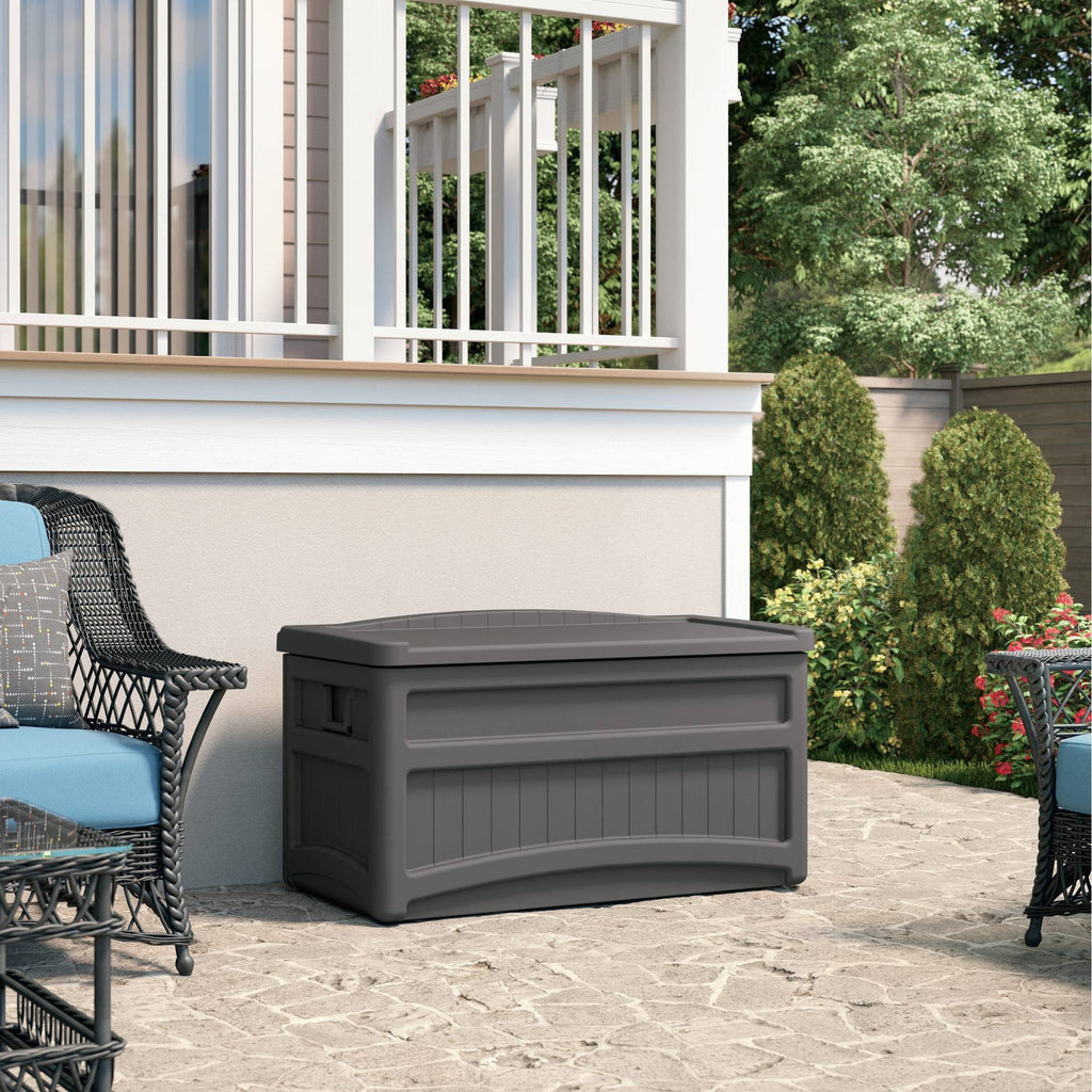 Deck Box with Seat, 73 gal X5392