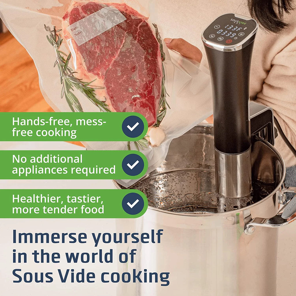 Sous Vide Cooker 800W with Digital Timer and Recipe Book F319