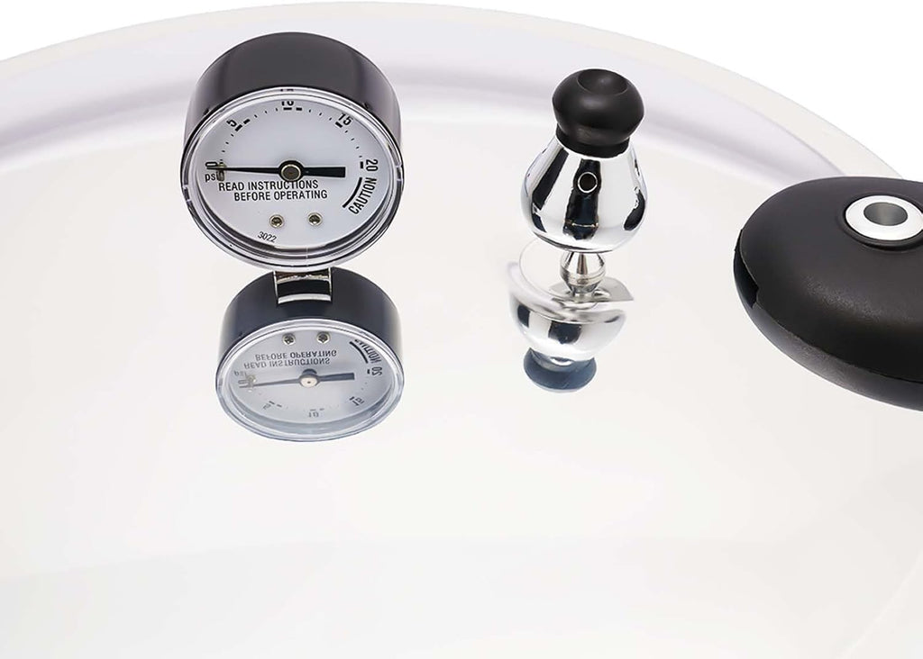 Stainless Steel Pressure Canner 22-Quart with Rack N386