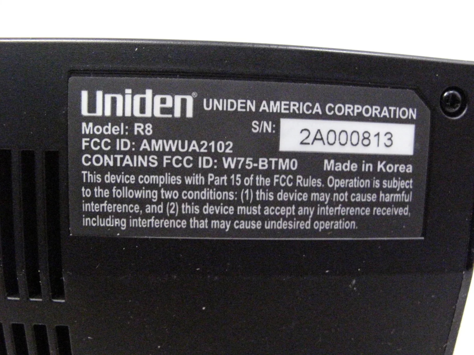 Radar/Laser Detector Long Range with Built-In GPS, Directional Arrows B69145