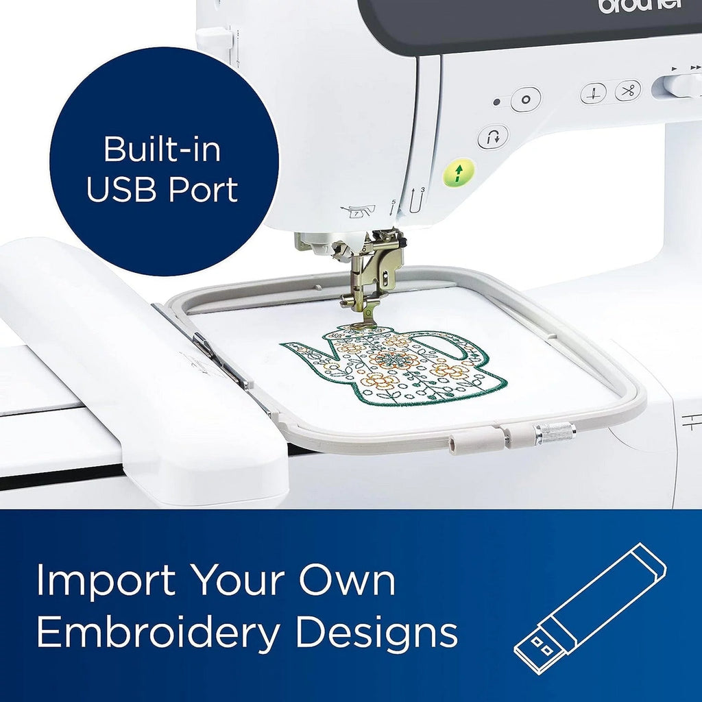 Embroidery & Sewing Machine with Digitizing Bundle M921