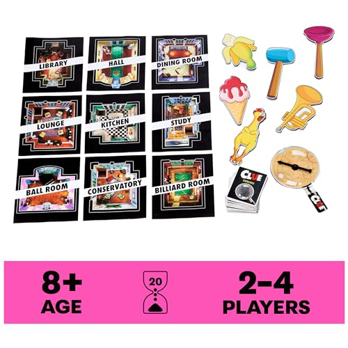 Giant Edition Family Board Game with Oversized Gameboard Cards Spinner U7841