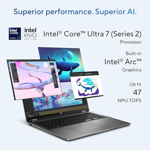 16" OLED 3K 120Hz Touch Laptop, Intel Core Ultra 7, 16GB RAM, 512GB SSD C78956