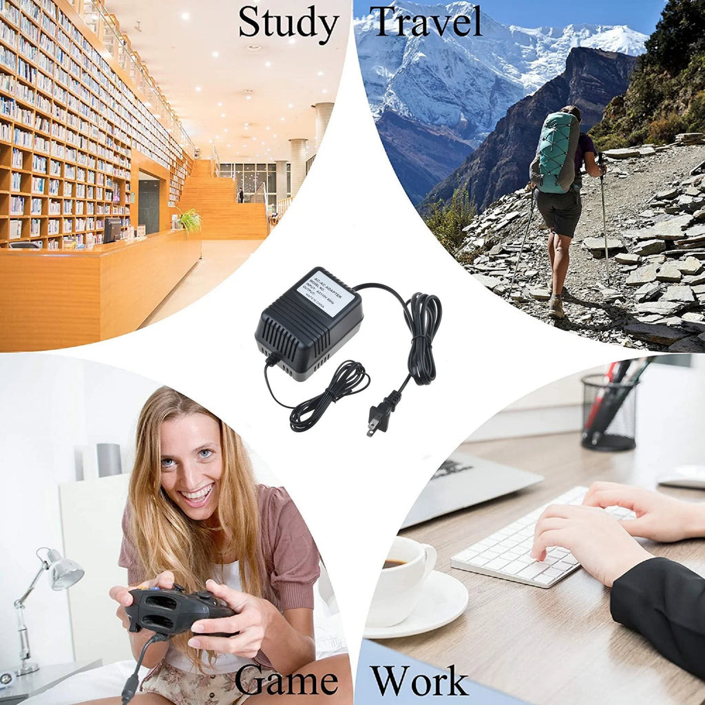 AC Adapter for Electric Musical Instruments Power Supply Cord F42539