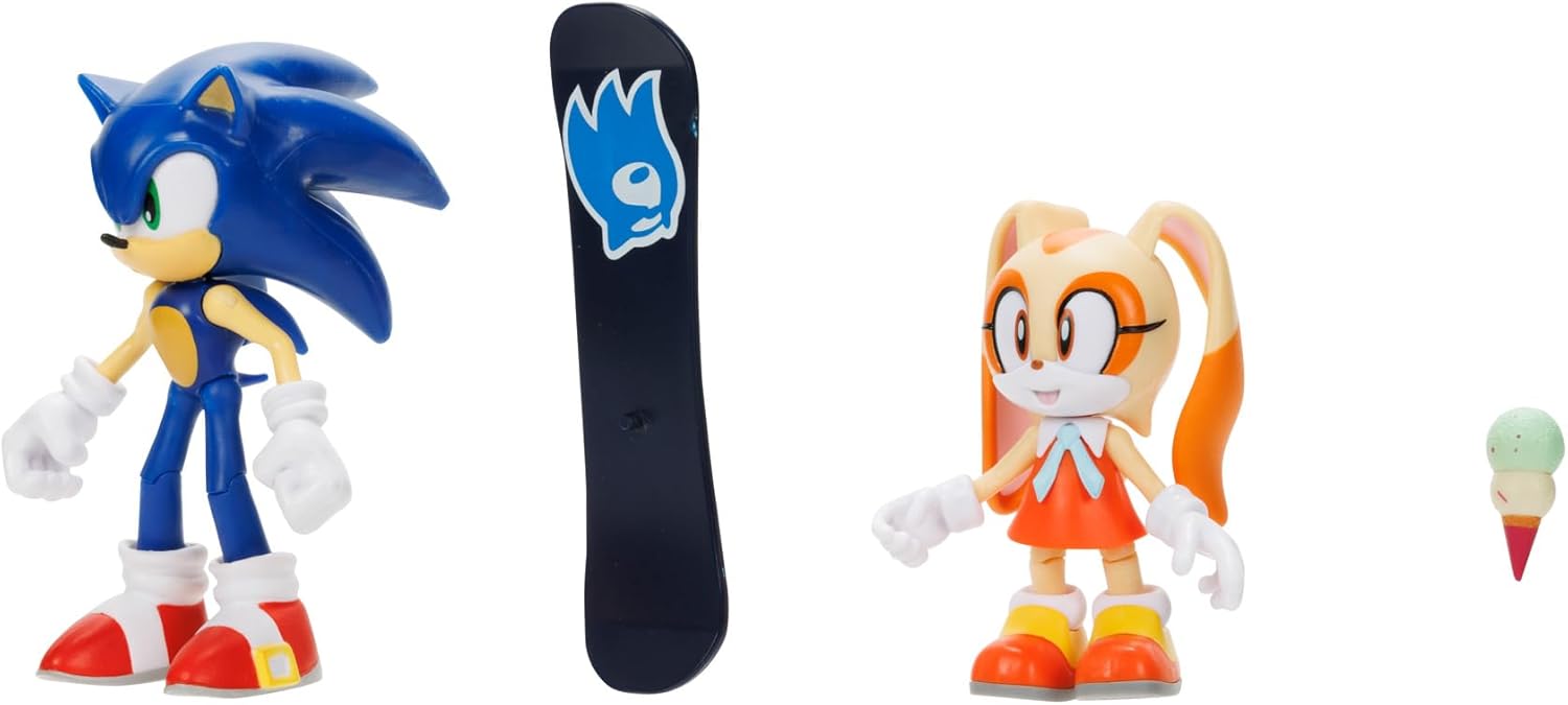 Sonic the Hedgehog 4" Figure 2 Pack T42516