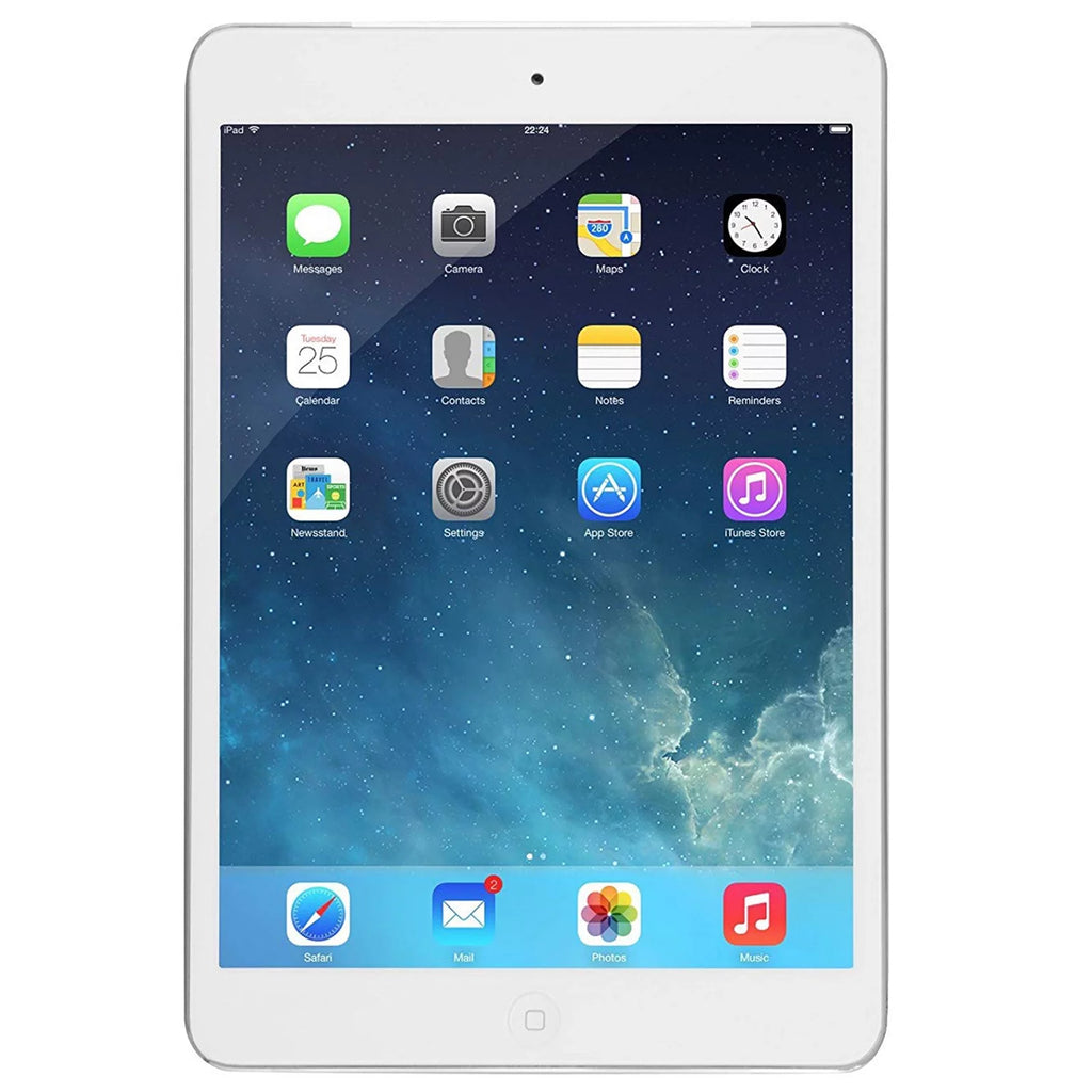 iPad Mini 16GB White Wi-Fi Only Bundle with Bluetooth Earbuds, Case, Charger H727857