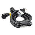 886603B NEMA 14-30 Splitter, Dryer 14-30P Male Plug To Dual 14-30R Female Receptacle, Dryer 4-Prong 30 AMP 14-30 Y Adapter Cord (20 Feet)