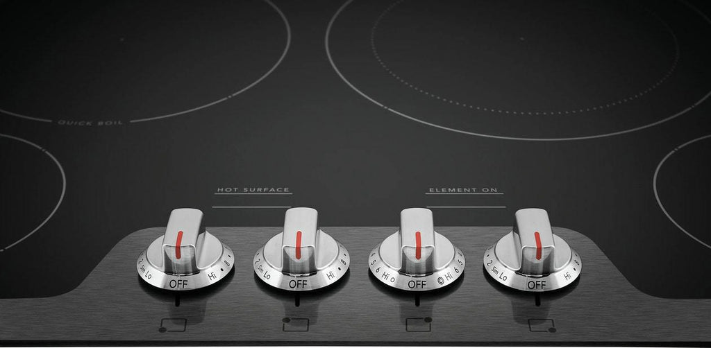 30 inch Stainless 4 Burner Electric Cooktop V48515