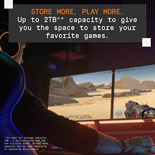 500GB NVMe Internal Gaming SSD - Gen4 PCIe, M.2 2280, Up to 7,000 MB/s D747925