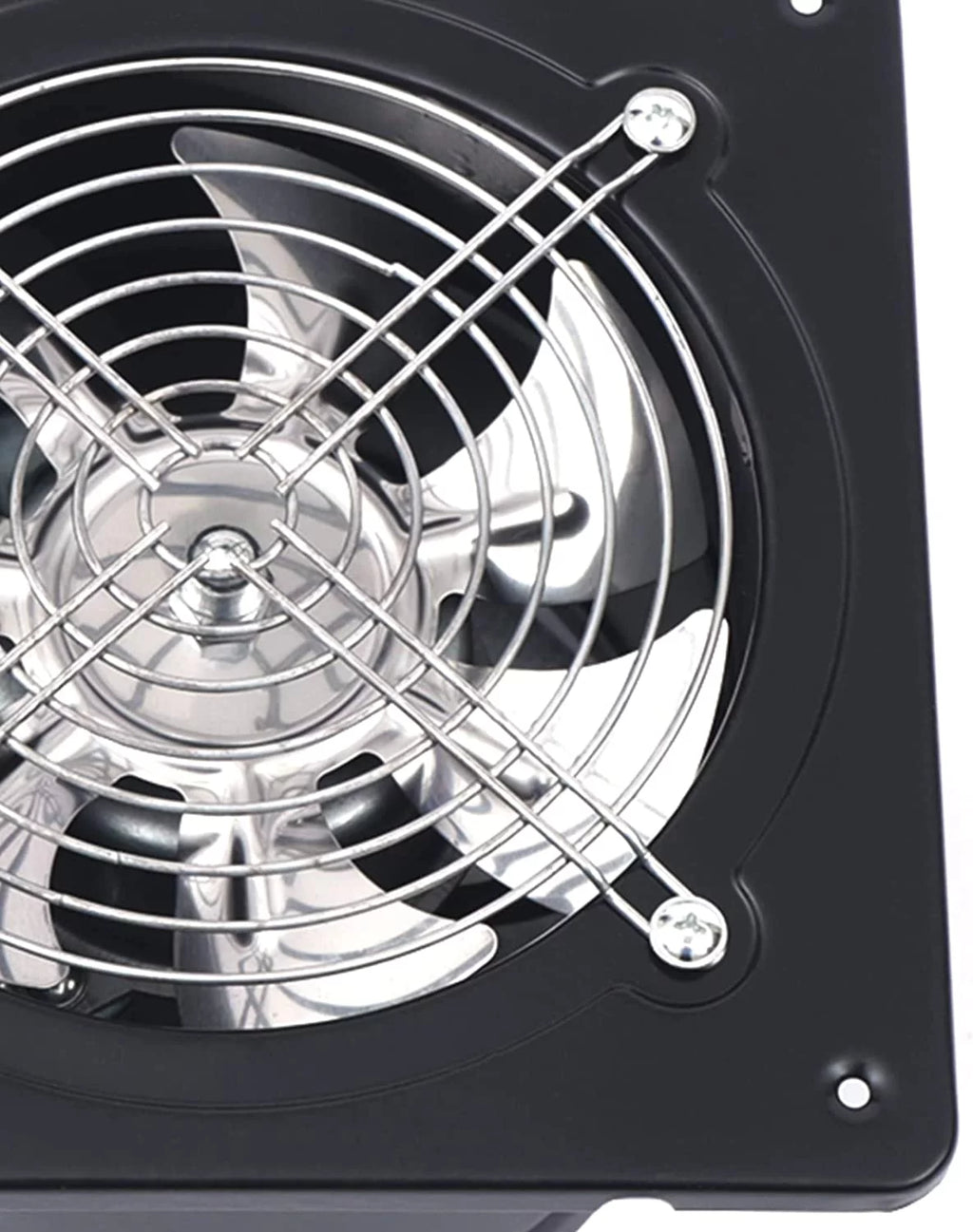 Metal Axial Exhaust Fan Wall Mounted Kitchen Ventilation I884