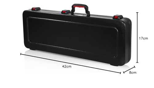 Molded Flight Case for Strat/Tele Style Electric Guitars with TSA Locking Latch U665