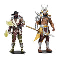 McFarlane Toys Mortal Kombat Sub-Zero vs. Shao Kahn 2 Pack - Walmart Exclusive 7 inch Action Figures