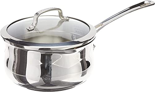 2-Quart Stainless Steel Saucepan with Cover Y877237