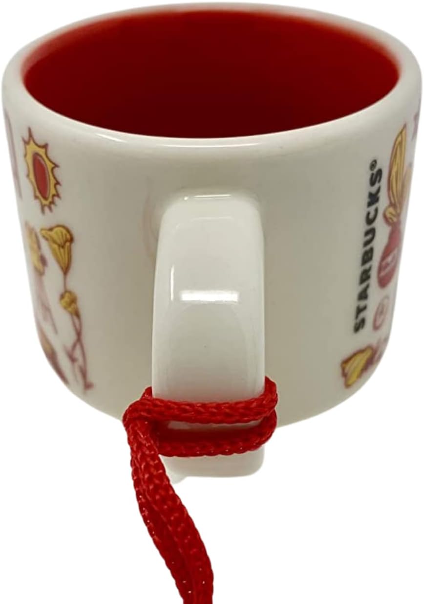 Ceramic Coffee Mug Demitasse Ornament 2 oz O6251
