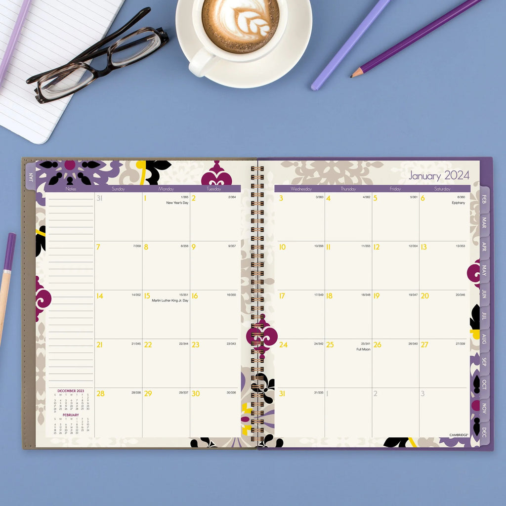 Weekly Monthly Planner Large 8.5 x 11 A5903
