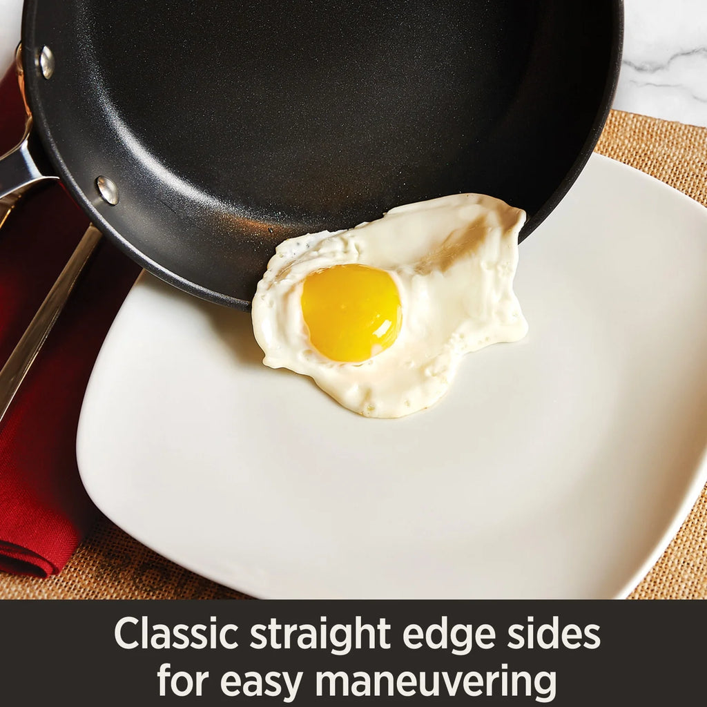 Hard Anodized Nonstick Fry Pan with Lid, 12-Inch H755686