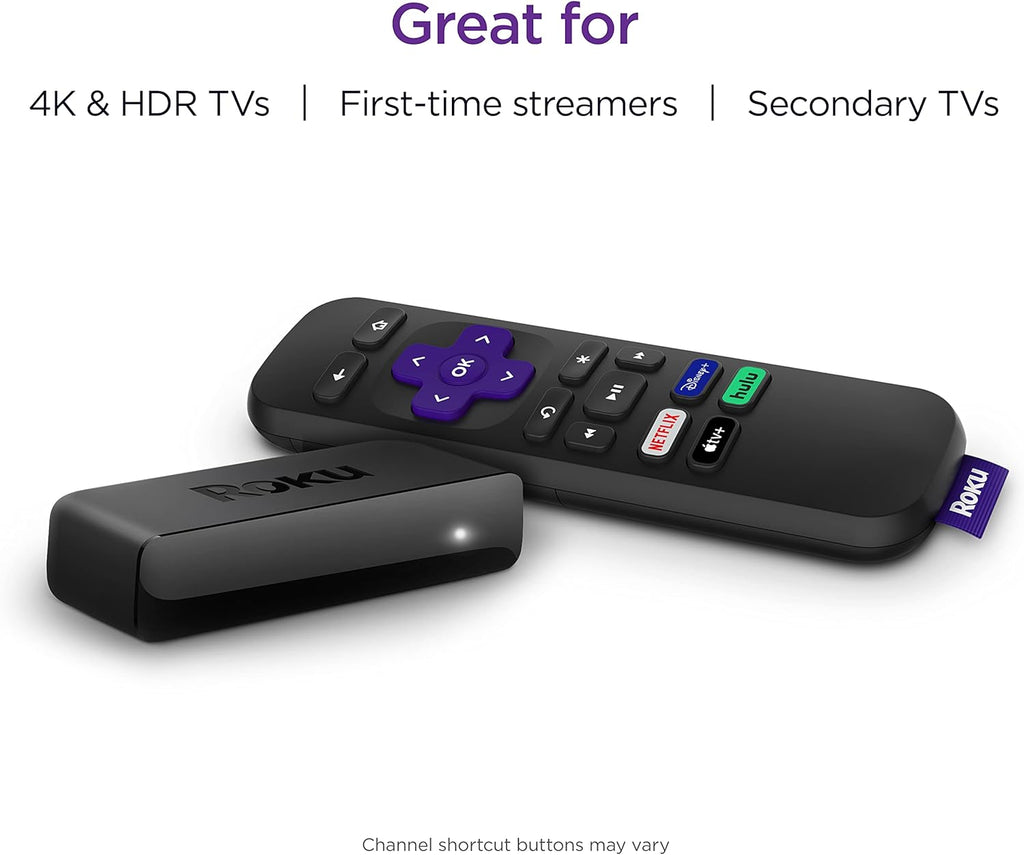 4K HDR Streaming Media Player with Remote and HDMI Cable Z987