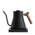 Fellow Stagg EKG 0.9L 120V Electric Pour Over Kettle, Matte Black with Walnut Handle