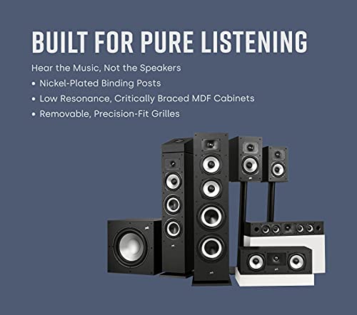 10" Home Subwoofer with 100W Amplifier, Dolby Atmos & DTS:X Compatible P253133